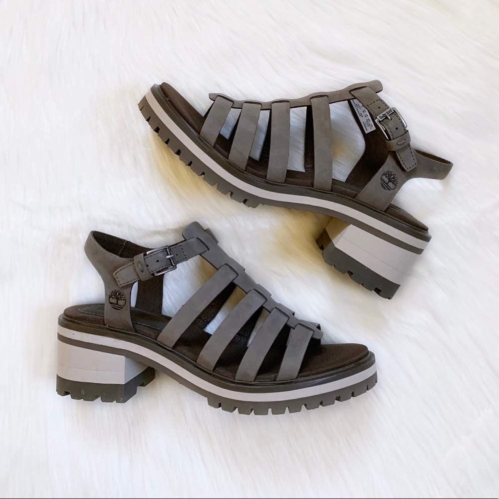Timberland Violet Marsh Backstrap Olive Sandals - Picture 2 of 7